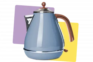 Blue kettle