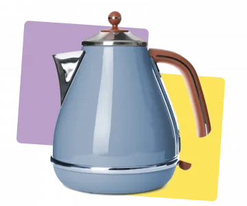 Blue kettle